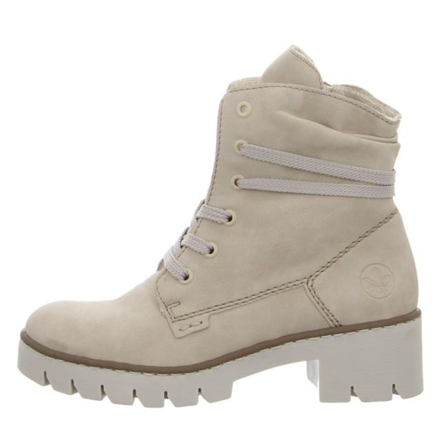 Damen Rieker Stiefeletten | Rieker - Stiefeletten - Beige