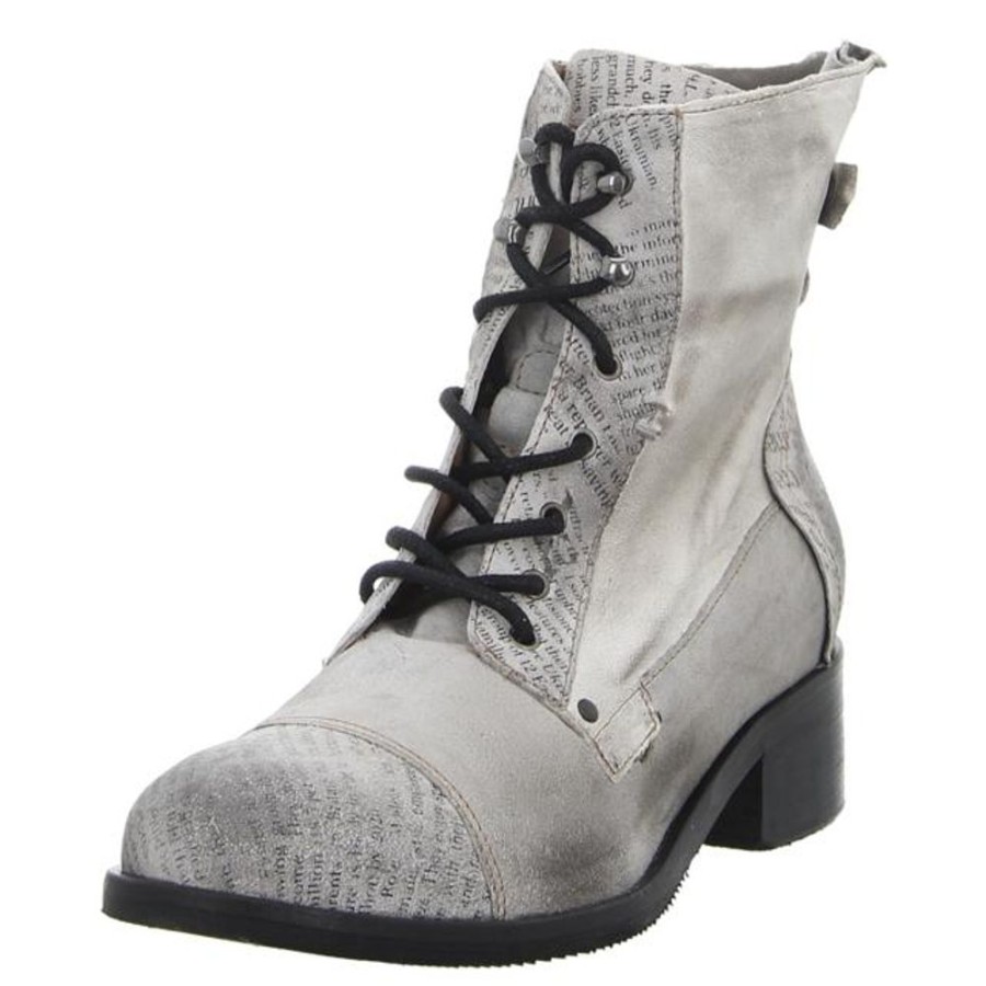 Damen Charme Stiefeletten | Charme - Stiefeletten - Avorio+Gas