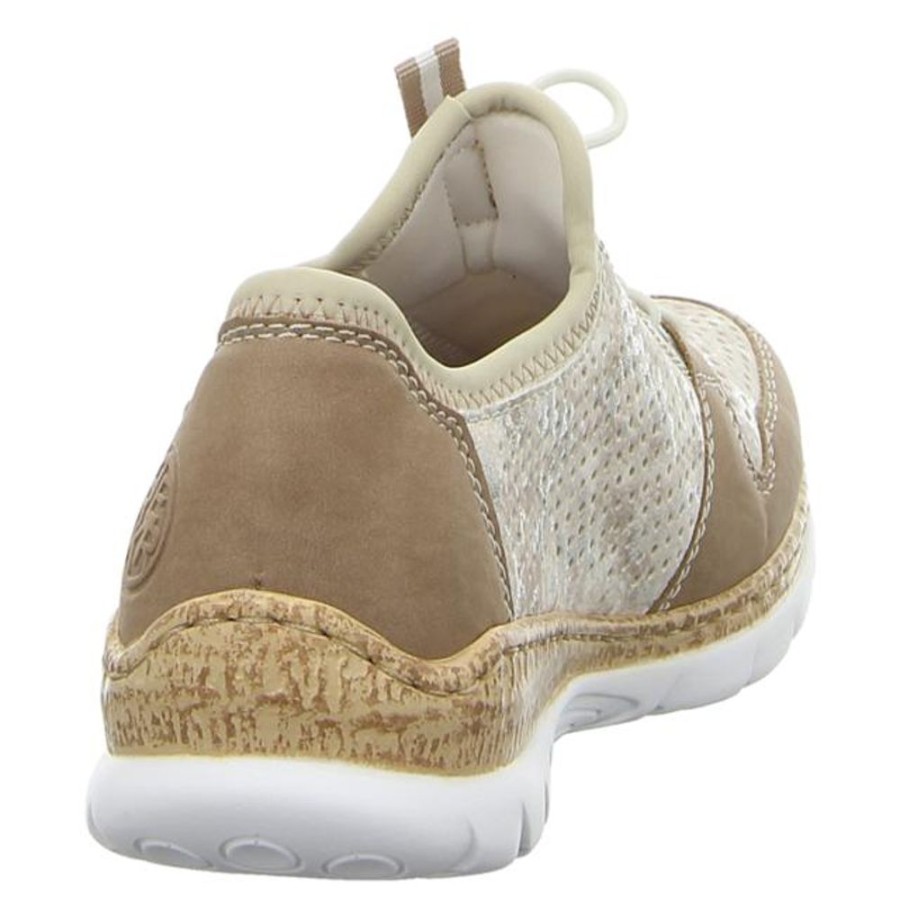 Damen Rieker Schnurschuhe | Rieker - Schnurschuhe - Beige