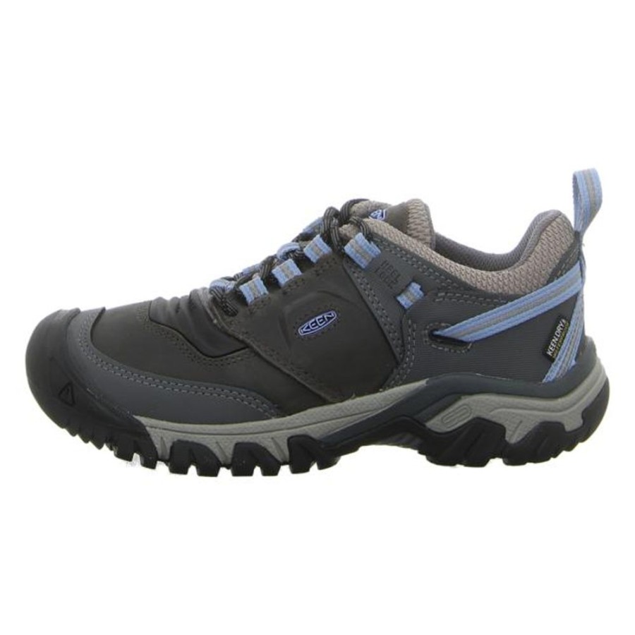 Damen Keen Outdoor Schuhe | Keen - Outdoor-Schuhe - Ridge Flex Wp - Grau-Kombi