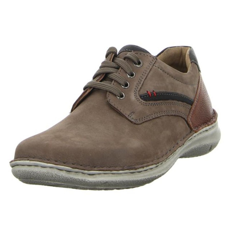 Herren Josef Seibel Schnurschuhe | Josef Seibel - Schnurschuhe - Anvers 68 - Grau-Multi