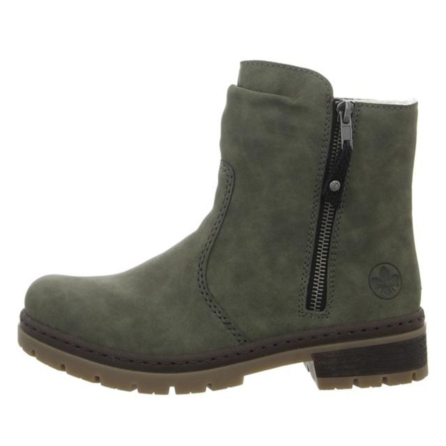 Damen Rieker Stiefeletten | Rieker - Stiefeletten - Grun