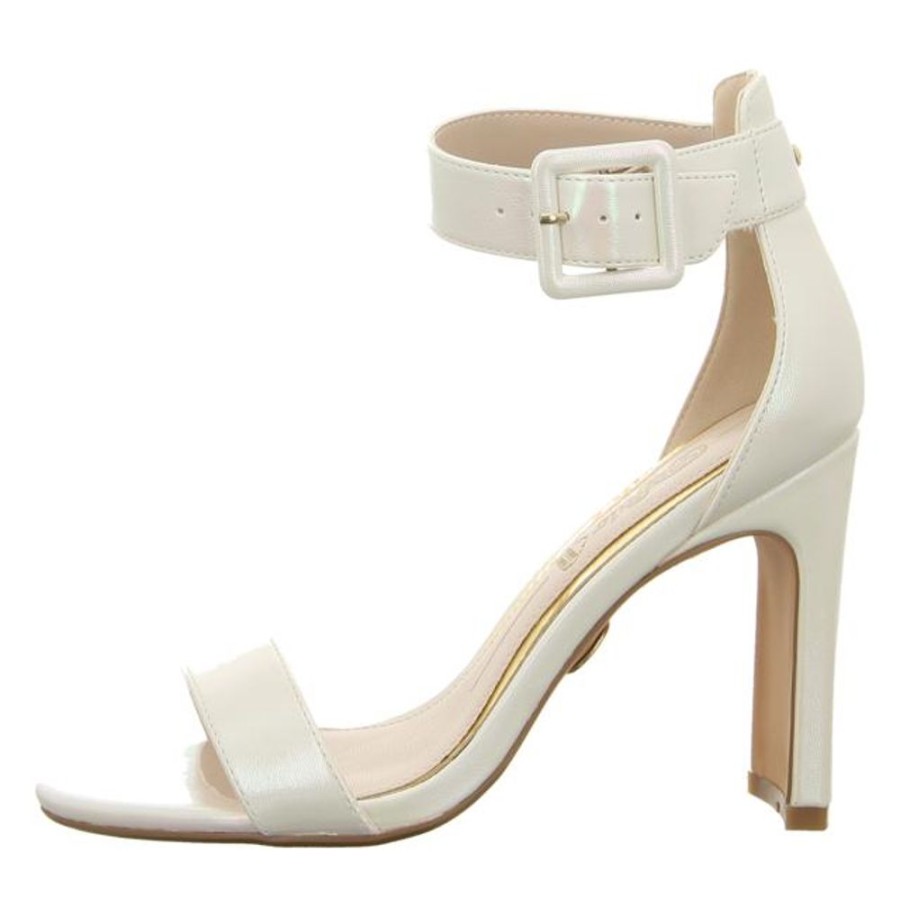 Damen Buffalo High Heels | Buffalo - High Heels - Jean Ankle - Pearl White