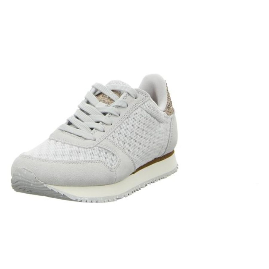 Damen Woden Sneaker | Woden - Sneaker - Ydun Suede Mesh Ii - Grau-Kombi