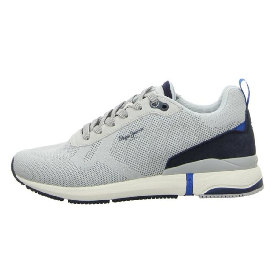 Herren Pepe Jeans Sneaker | Pepe Jeans - Sneaker - London Pro Advance - Grey