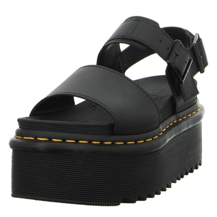 Damen Dr. Martens Sandaletten | Dr. Martens - Sandalen - Voss Quad - Black