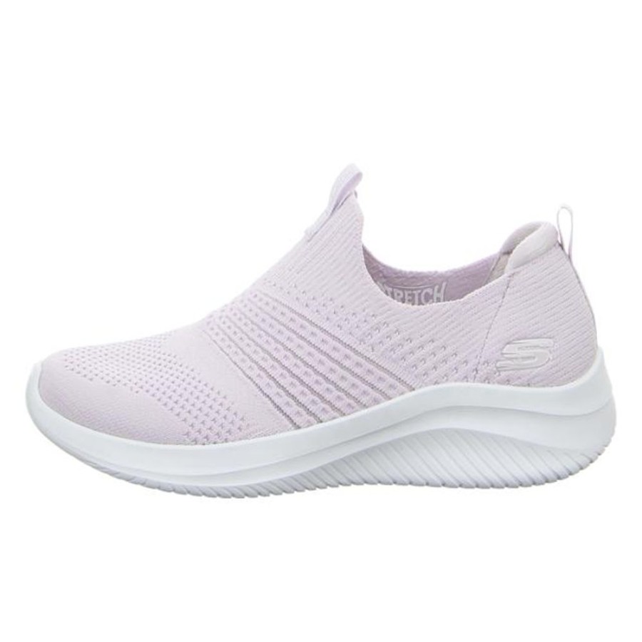 Damen Skechers Halbschuhe | Skechers - Slipper - Ultra Flex 3.0-Class - Lavender