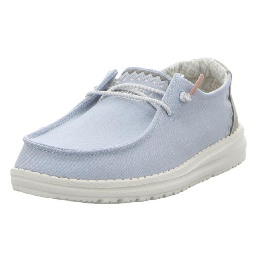 Damen Hey Dude Schnurschuhe | Hey Dude - Schnurschuhe - Wendy Tempe - Denim