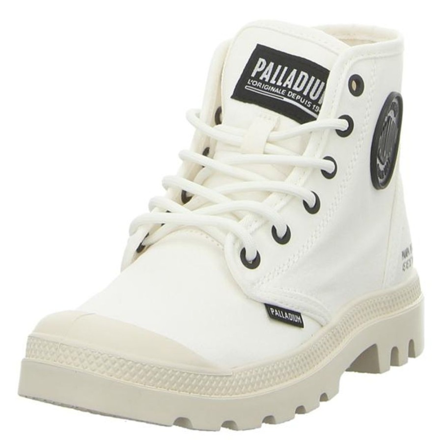 Damen Palladium Schnurschuhe | Palladium - Schnurschuhe - Pampa Hi Htg Supply - Star White