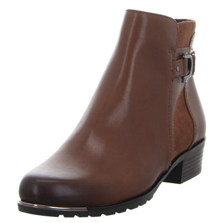 Damen Caprice Stiefeletten | Caprice - Stiefeletten - Cognac