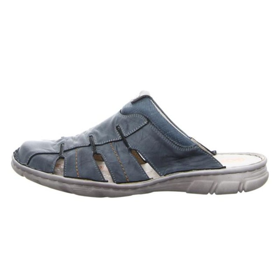 Herren Krisbut Offene Schuhe | Krisbut - Pantoletten - Blau-Kombi