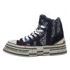 Damen Rebecca White Sneaker | Rebecca White - Sneaker - Glitter Navy