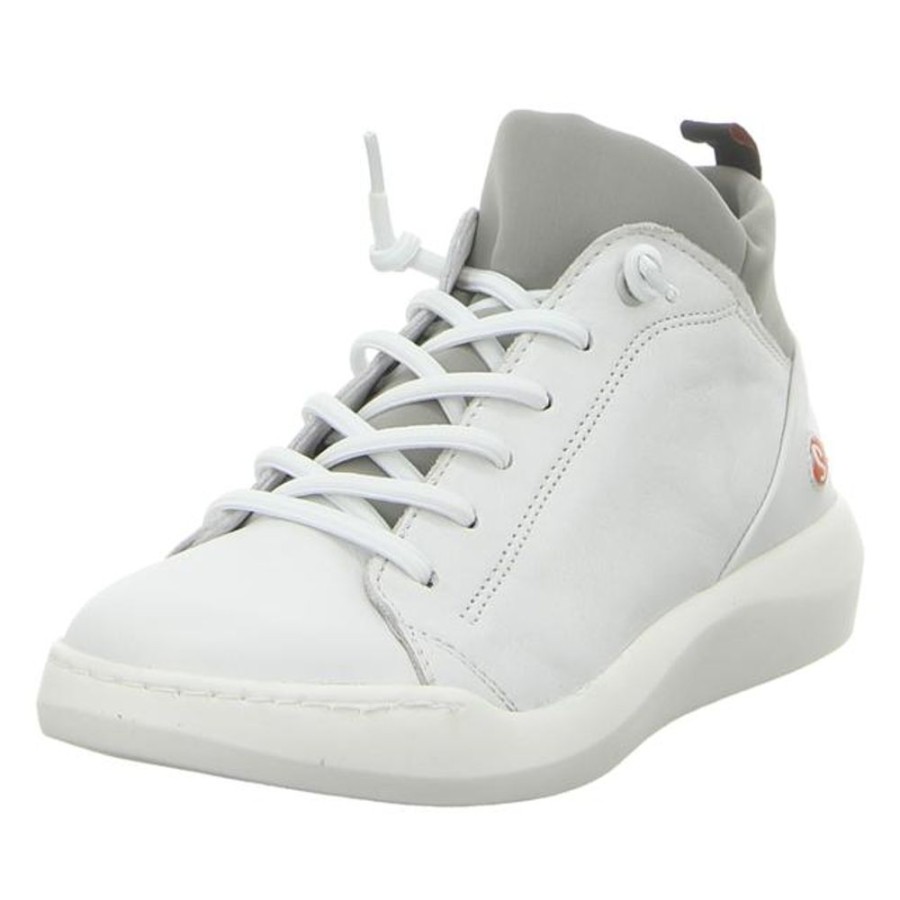 Damen Softinos Sneaker | Softinos - Sneaker - Biel549Sof - White(Grey)