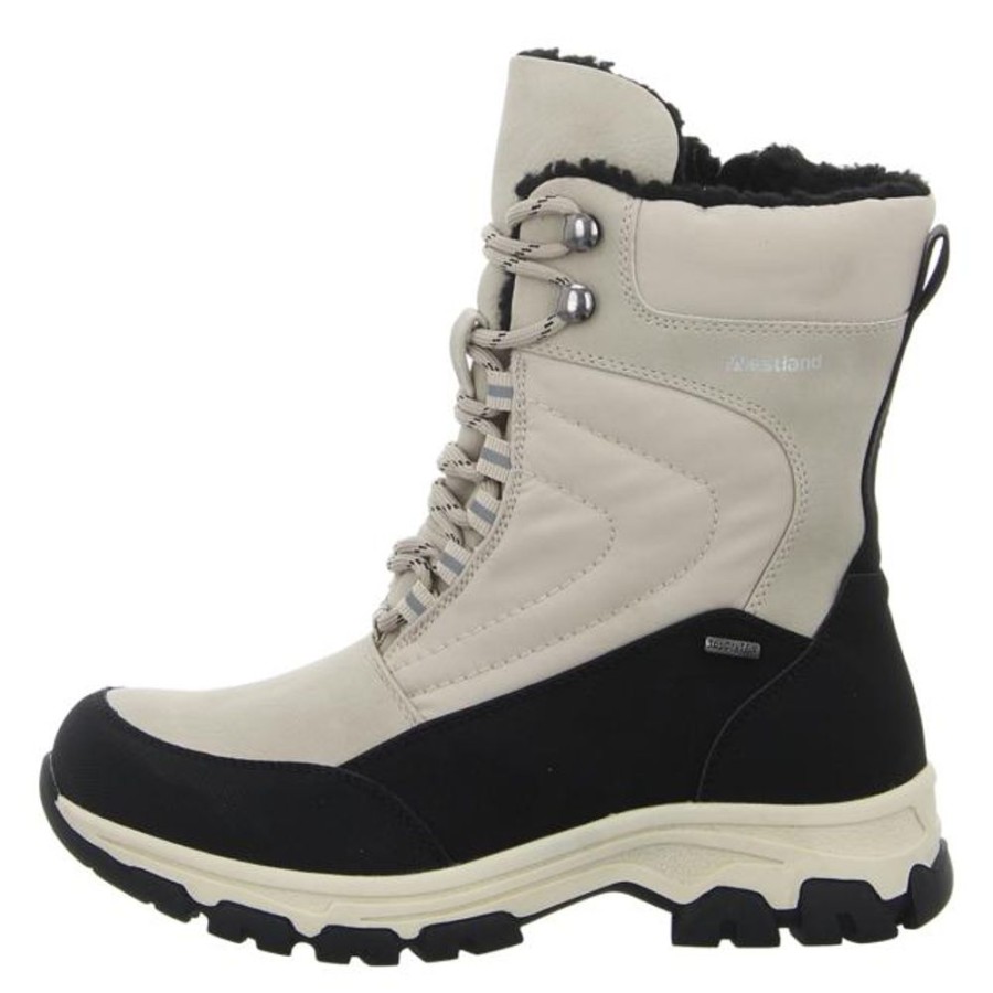 Damen Westland Stiefeletten | Westland - Stiefeletten - Chambery 02 - Schwarz-Offwhite