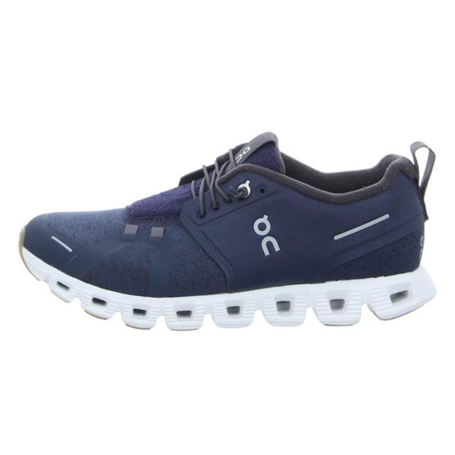 Herren ON Sneaker | On - Sneaker - Cloud 5 Terry - Midnight/White