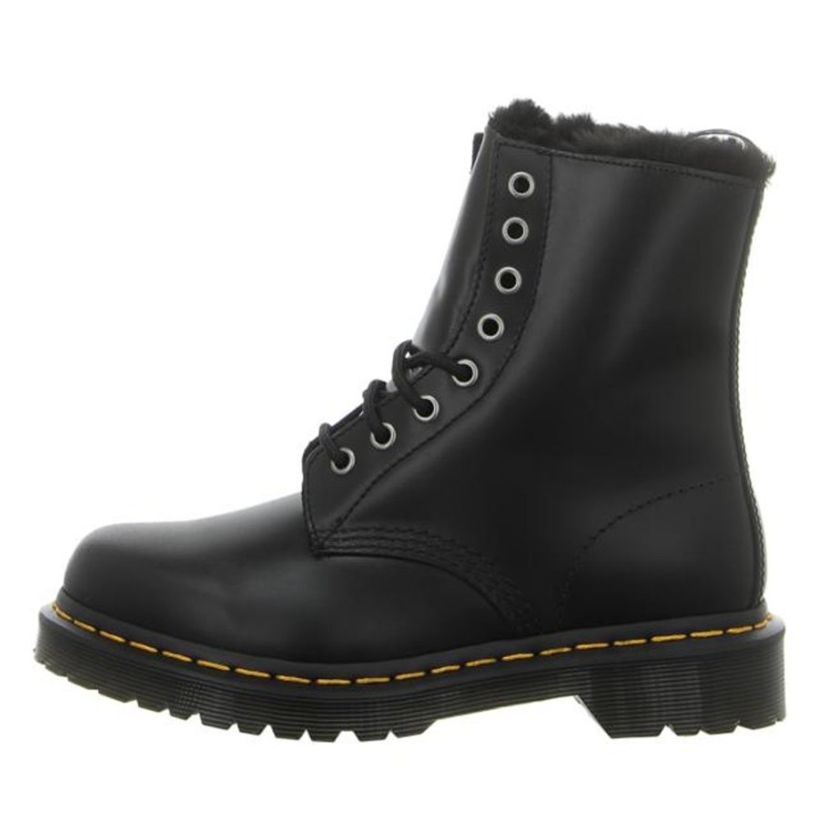 Damen Dr. Martens Stiefeletten | Dr. Martens - Stiefeletten - 1460 Serena - Dark Grey