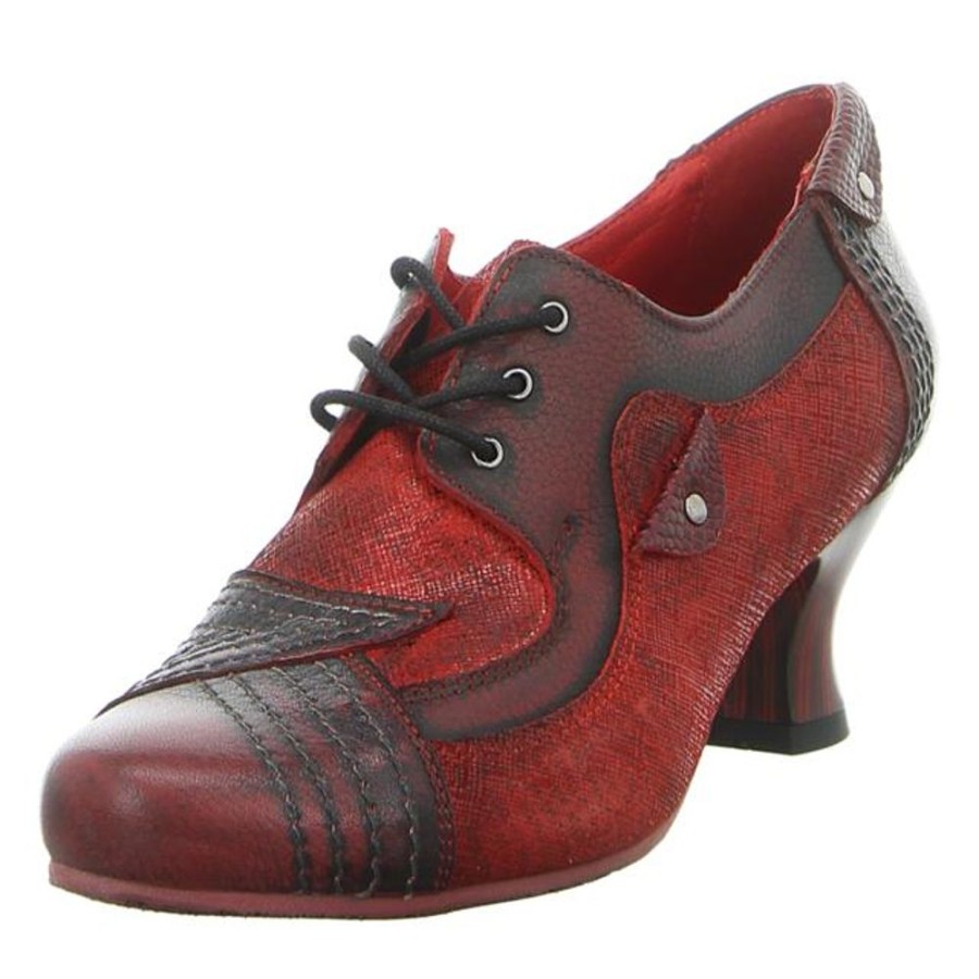 Damen Simen Pumps | Simen - Schnurpumps - Rot