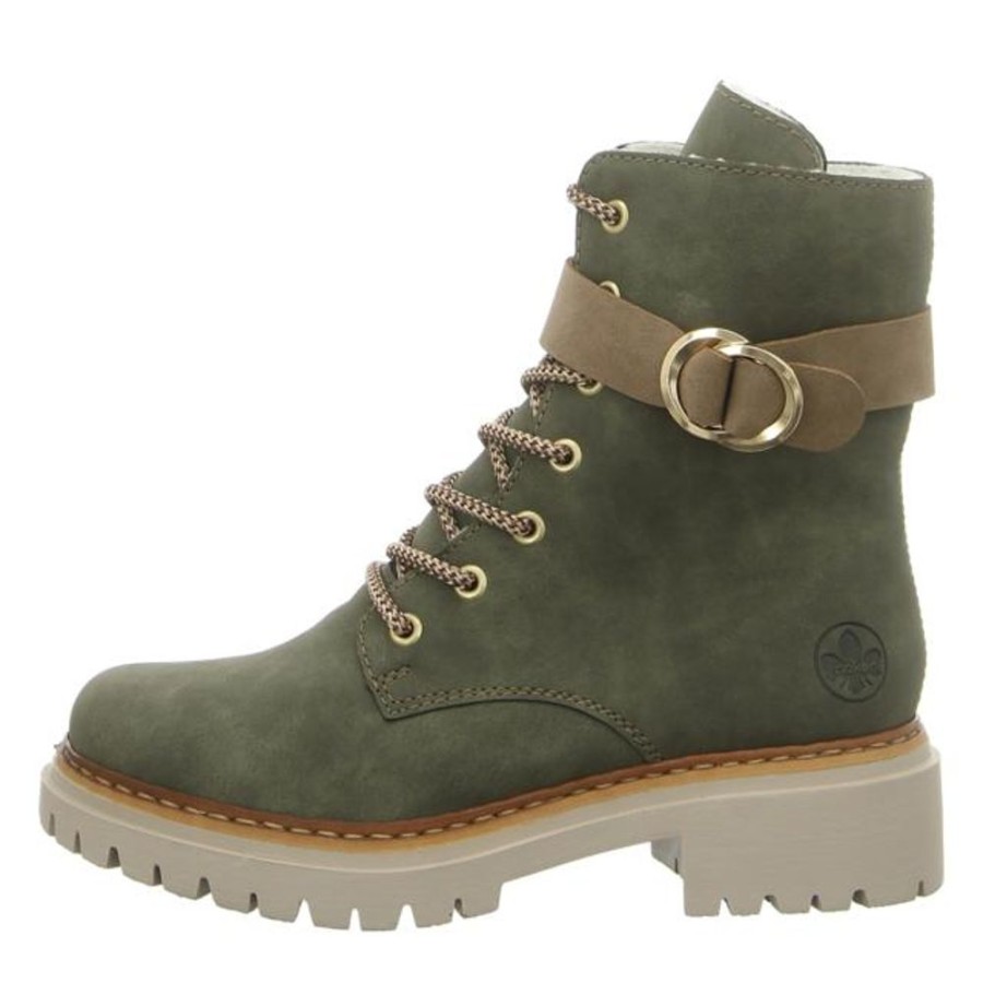 Damen Rieker Stiefeletten | Rieker - Stiefeletten - Grun