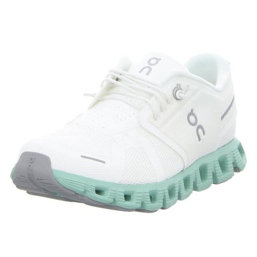 Damen ON Sneaker | On - Sneaker - Cloud 5 - Undyed-White/Creek