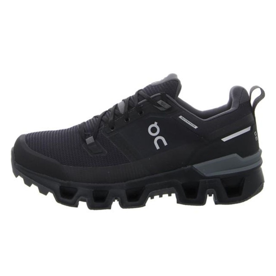 Herren ON Sneaker | On - Sneaker - Cloudwander Waterproof - Black/Eclipse