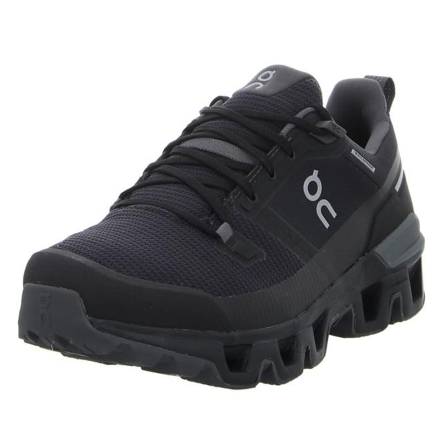 Herren ON Sneaker | On - Sneaker - Cloudwander Waterproof - Black/Eclipse