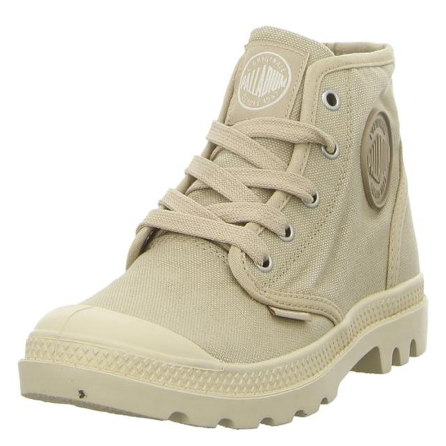 Damen Palladium Sneaker | Palladium - Schnurschuhe - Womens Pampa Hi - Sahara/Ecru