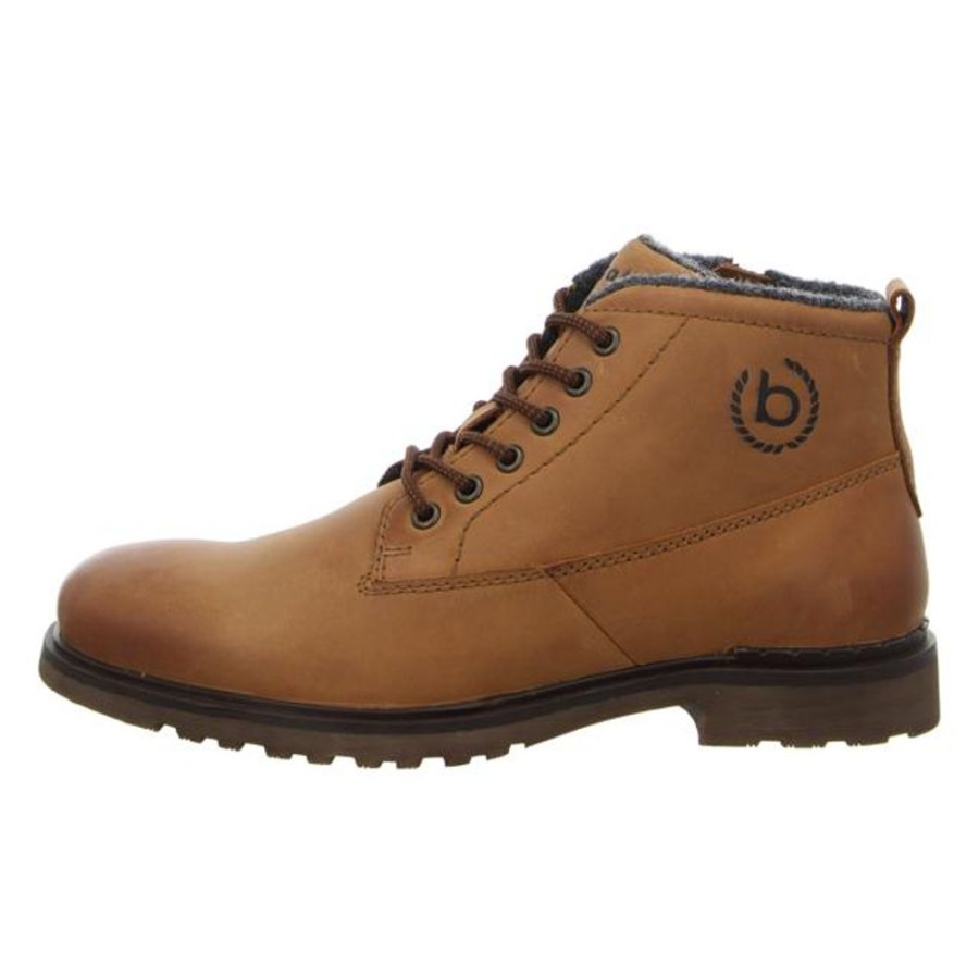 Herren Bugatti Stiefel | Bugatti - Stiefeletten - Vittore - Cognac