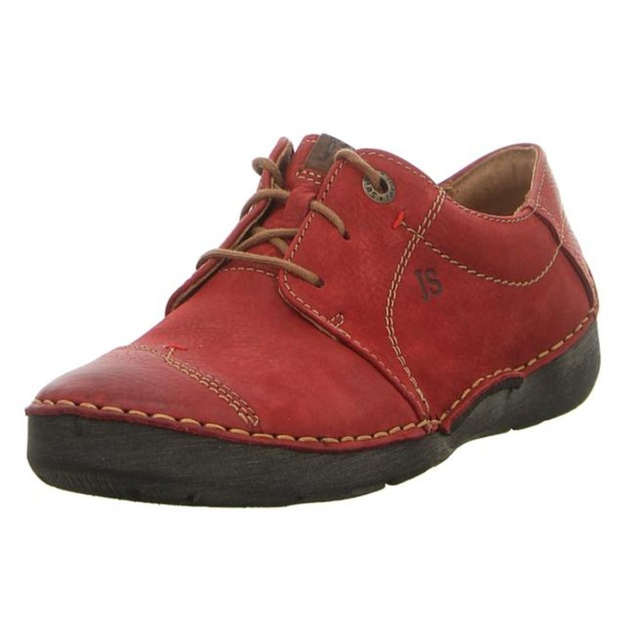 Damen Josef Seibel Schnurschuhe | Josef Seibel - Schnurschuhe - Fergey 20 - Rot