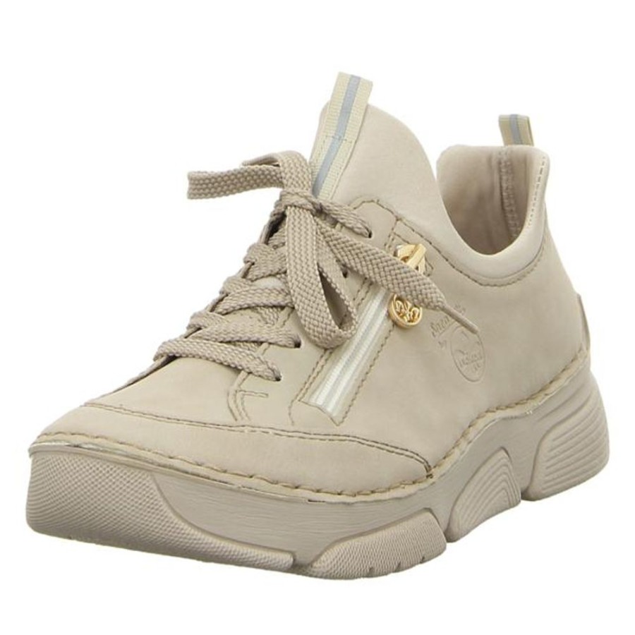 Damen Rieker Schnurschuhe | Rieker - Schnurschuhe - Beige