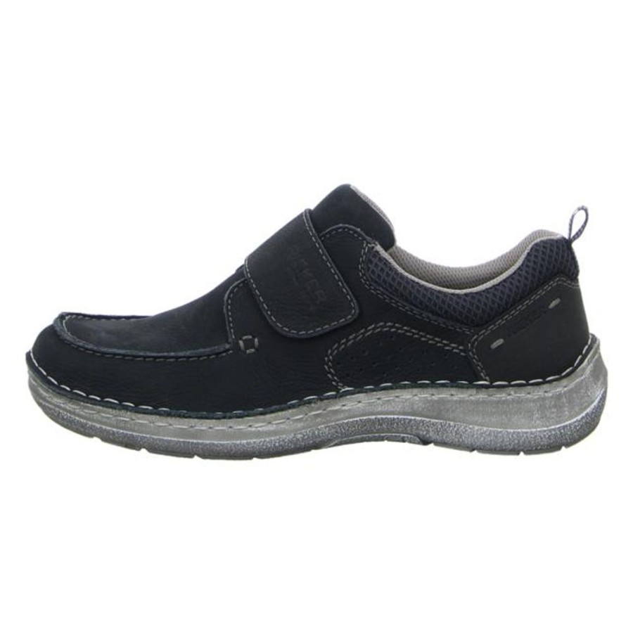 Herren Rieker Halbschuhe | Rieker - Slipper - Blau