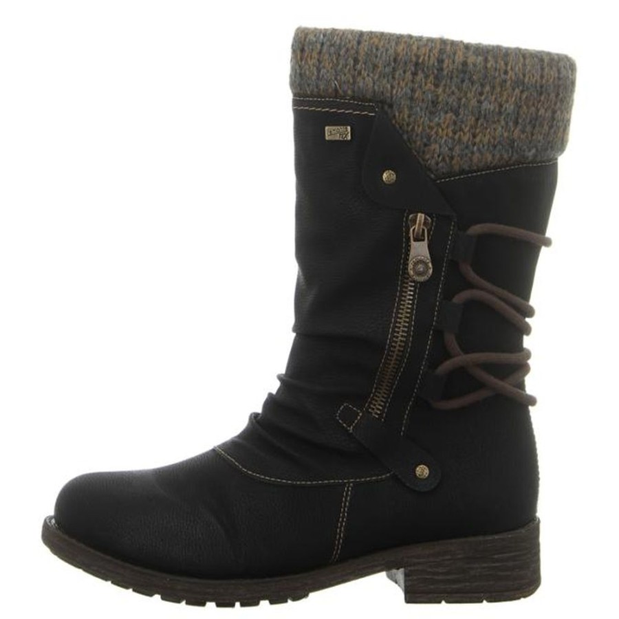 Damen Remonte Stiefel | Remonte - Stiefeletten - Schwarz Kombi