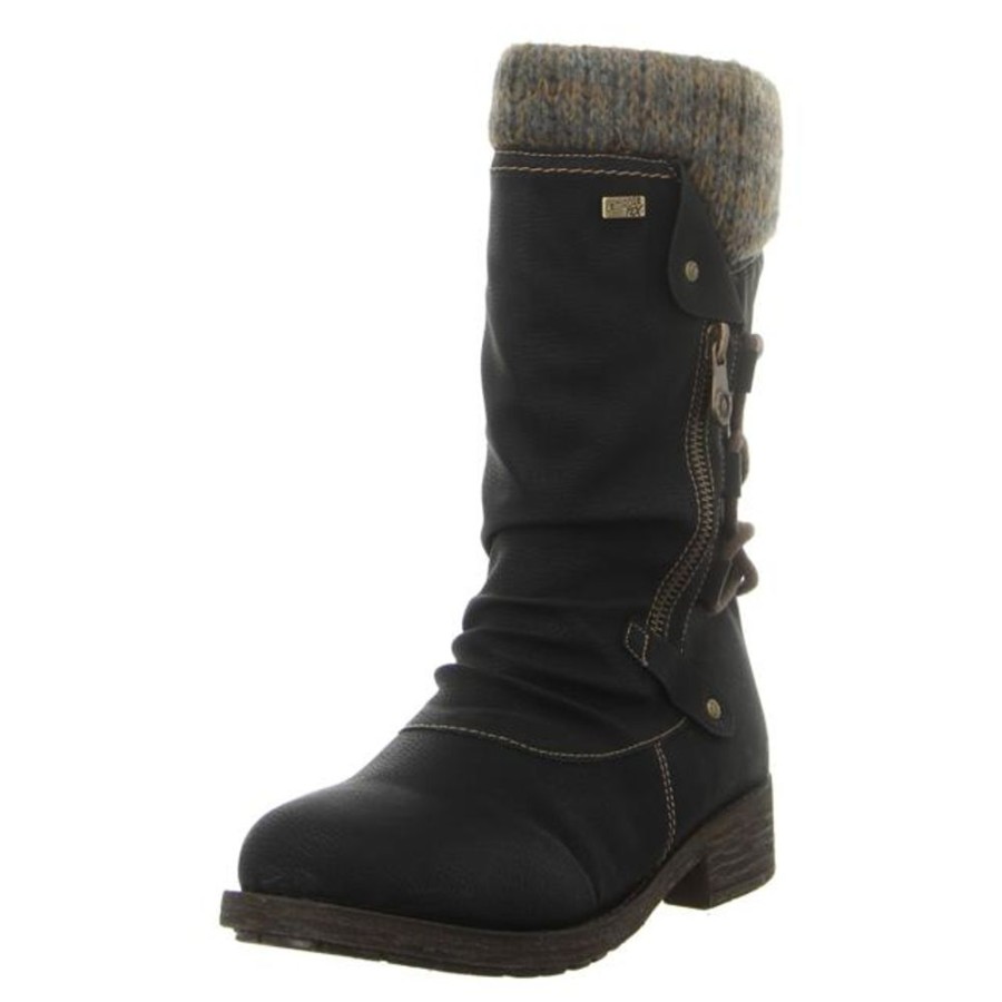 Damen Remonte Stiefel | Remonte - Stiefeletten - Schwarz Kombi