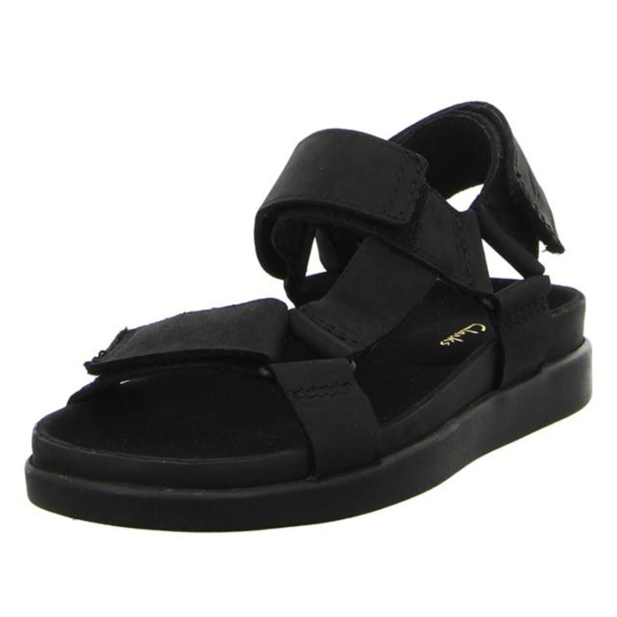 Herren Clarks Offene Schuhe | Clarks - Sandalen - Sunder Range - Black