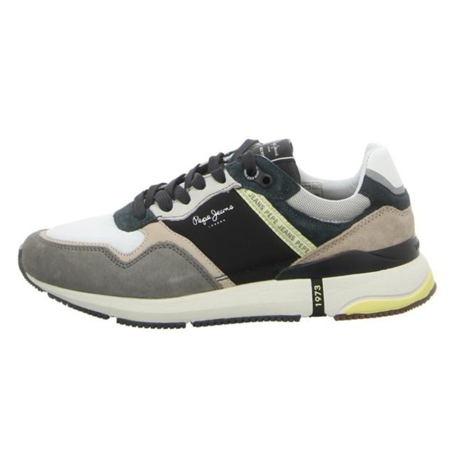 Herren Pepe Jeans Sneaker | Pepe Jeans - Sneaker - London Pro Urban - Grey