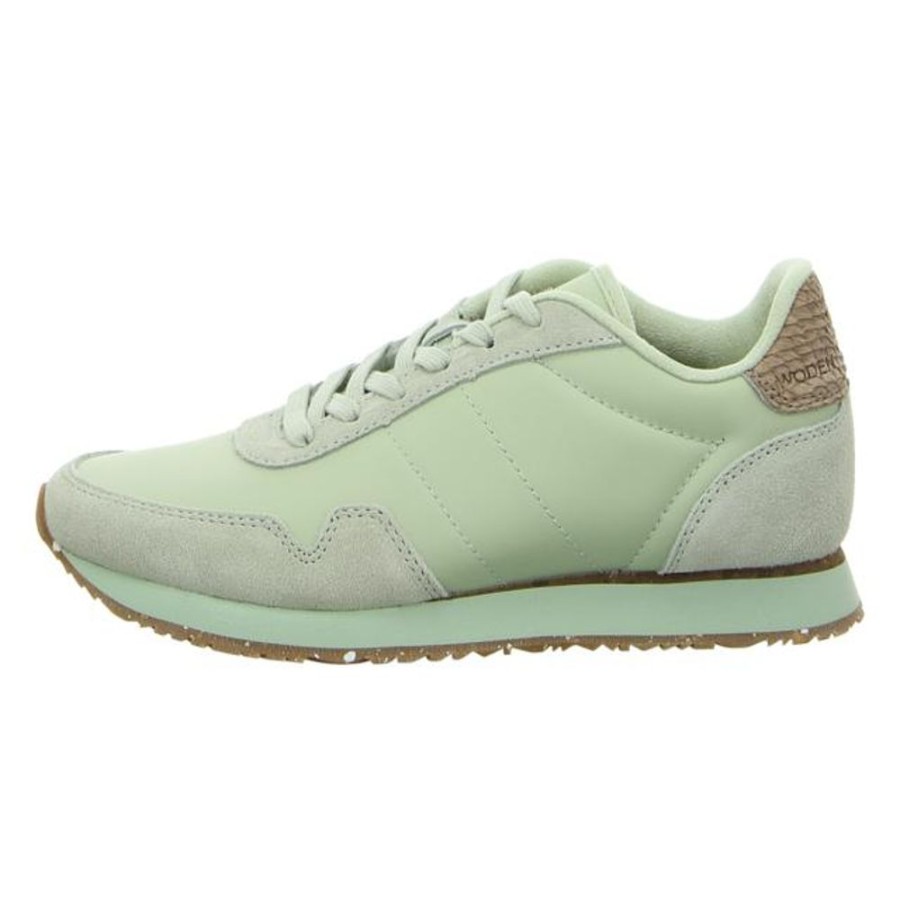 Damen Woden Sneaker | Woden - Sneaker - Nora Iii Leather - Hellgrun