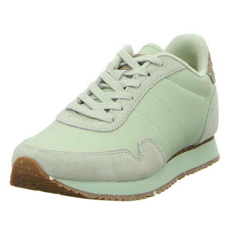 Damen Woden Sneaker | Woden - Sneaker - Nora Iii Leather - Hellgrun