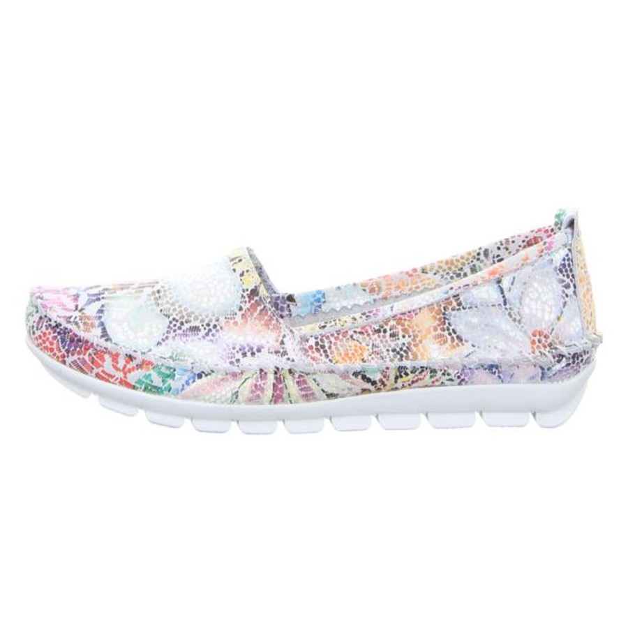 Damen Gemini Halbschuhe | Gemini - Slipper - Weis