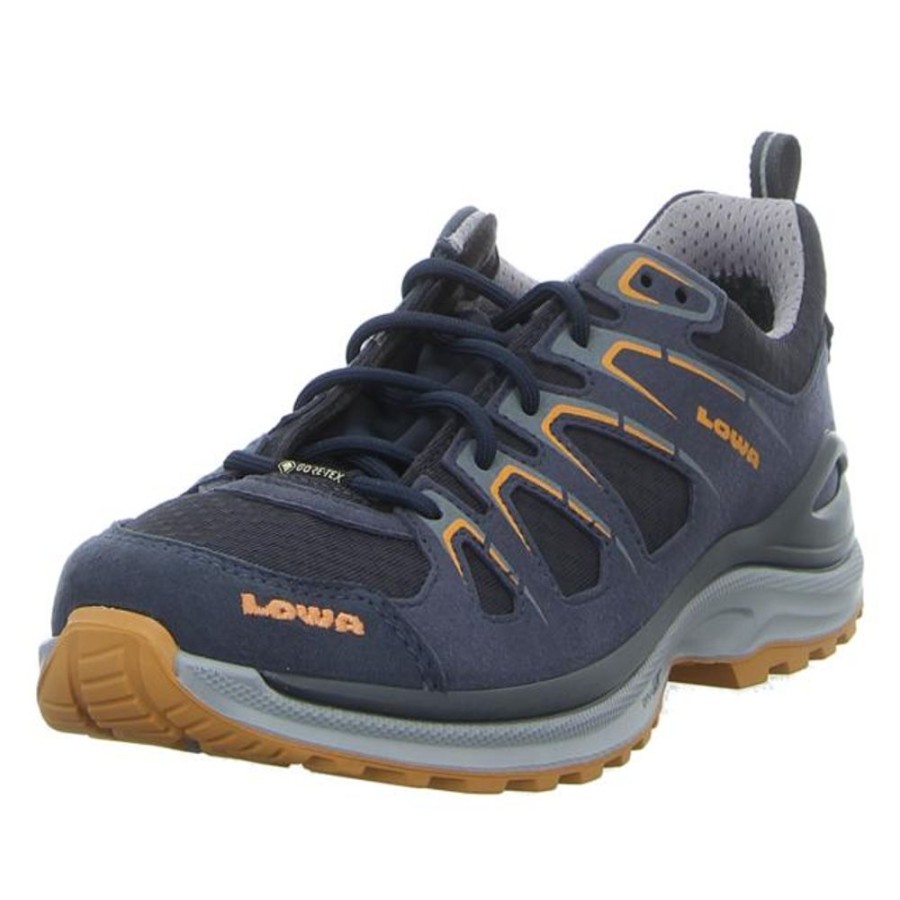 Damen Lowa Outdoor Schuhe | Lowa - Outdoor-Schuhe - Innox Evo Gtx Lo Ws - Stahlblau/Marine