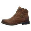 Herren Bugatti Stiefel | Bugatti - Stiefeletten - Vandal - Cognac