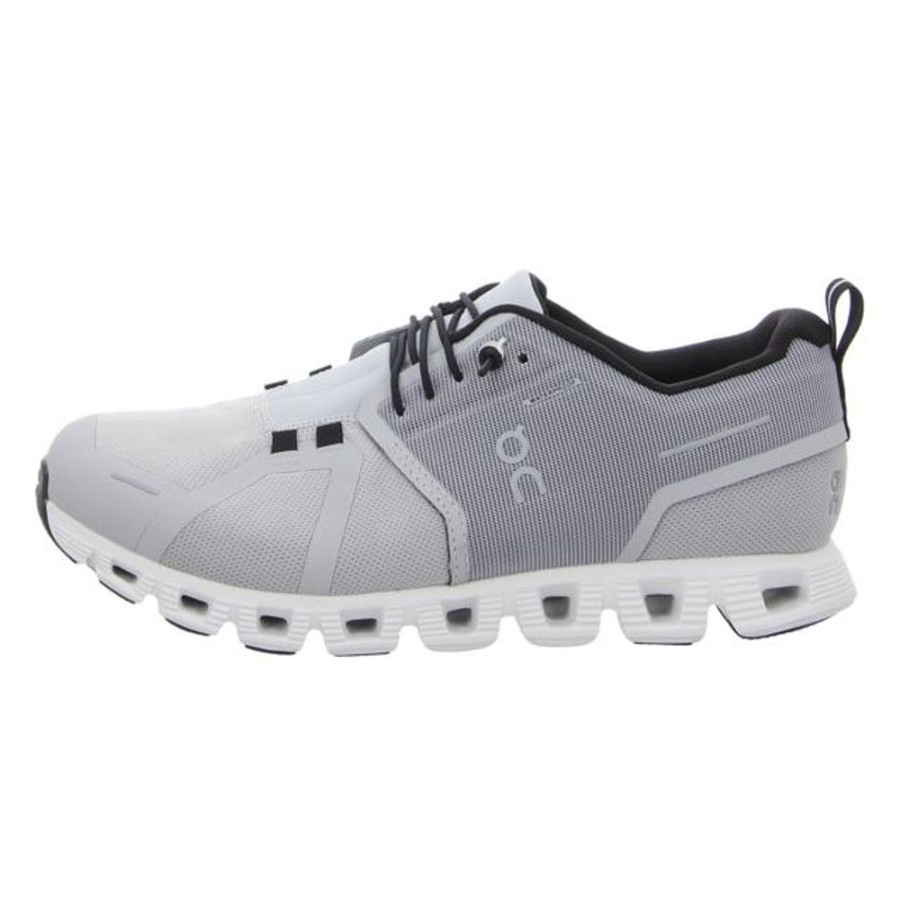 Herren ON Sneaker | On - Sneaker - Cloud 5 Waterproof - Glacier/White