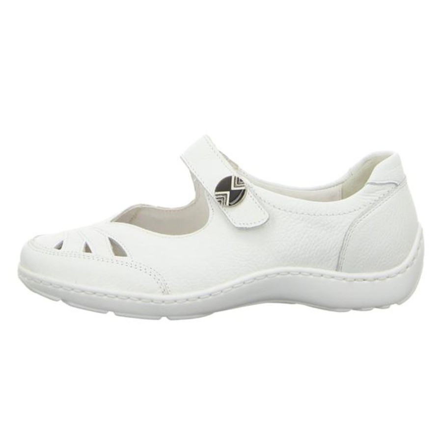 Damen Waldläufer Halbschuhe | Waldlaufer - Slipper - Henni - Weiss