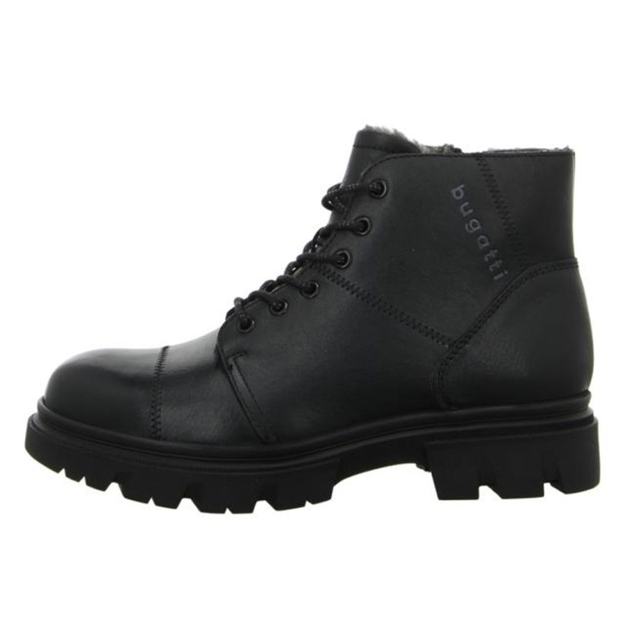 Herren Bugatti Stiefel | Bugatti - Stiefeletten - Fabello - Black