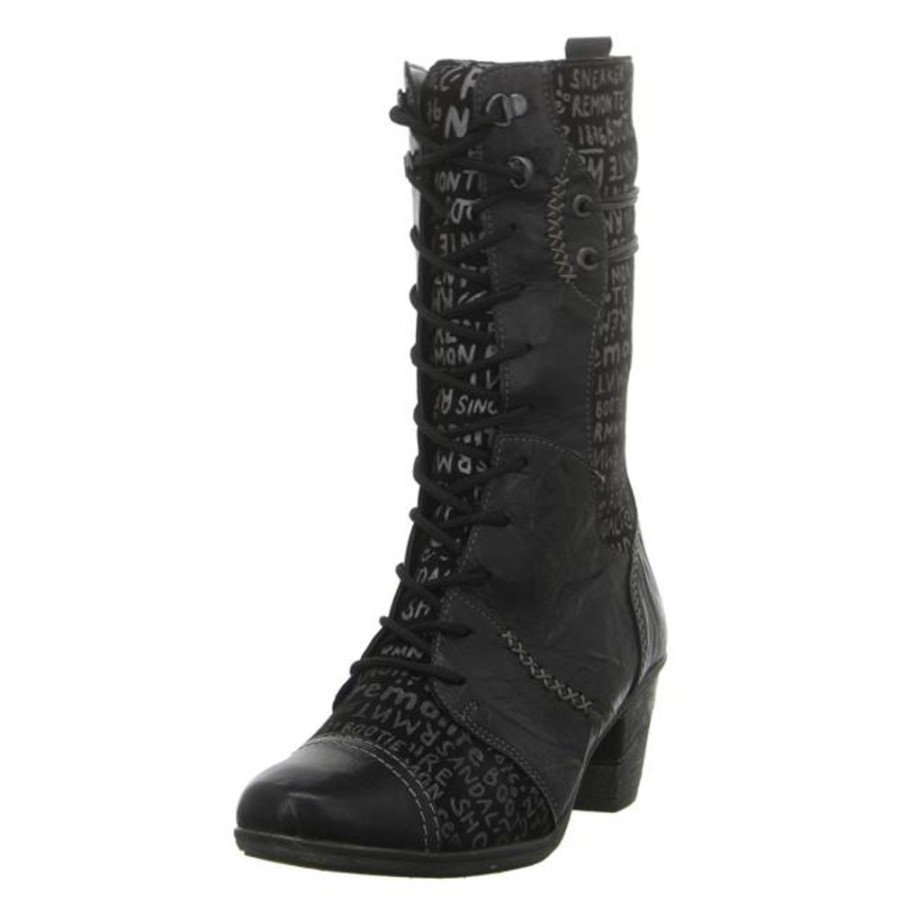 Damen Remonte Stiefel | Remonte - Stiefeletten - Schwarz Kombi