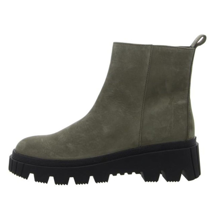 Damen Gabor Stiefeletten | Gabor - Stiefeletten - Oliv (Schwarz)