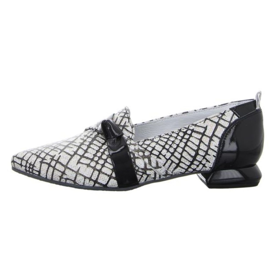 Damen Simen Pumps | Simen - Slipper - Grau Schwarz