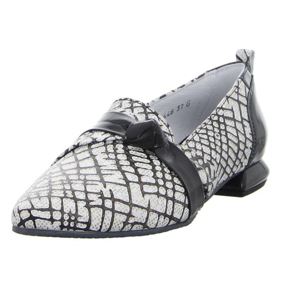 Damen Simen Pumps | Simen - Slipper - Grau Schwarz