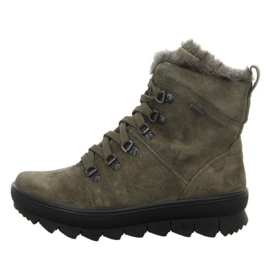 Damen Legero Stiefeletten | Legero - Stiefeletten - Novara - Dunkelgrun