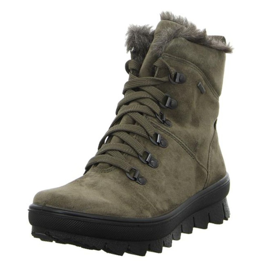 Damen Legero Stiefeletten | Legero - Stiefeletten - Novara - Dunkelgrun