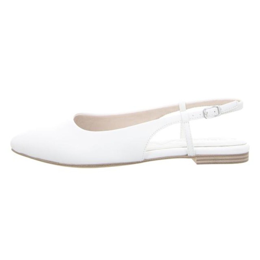 Damen Tamaris Pumps | Tamaris - Slings - White Matt