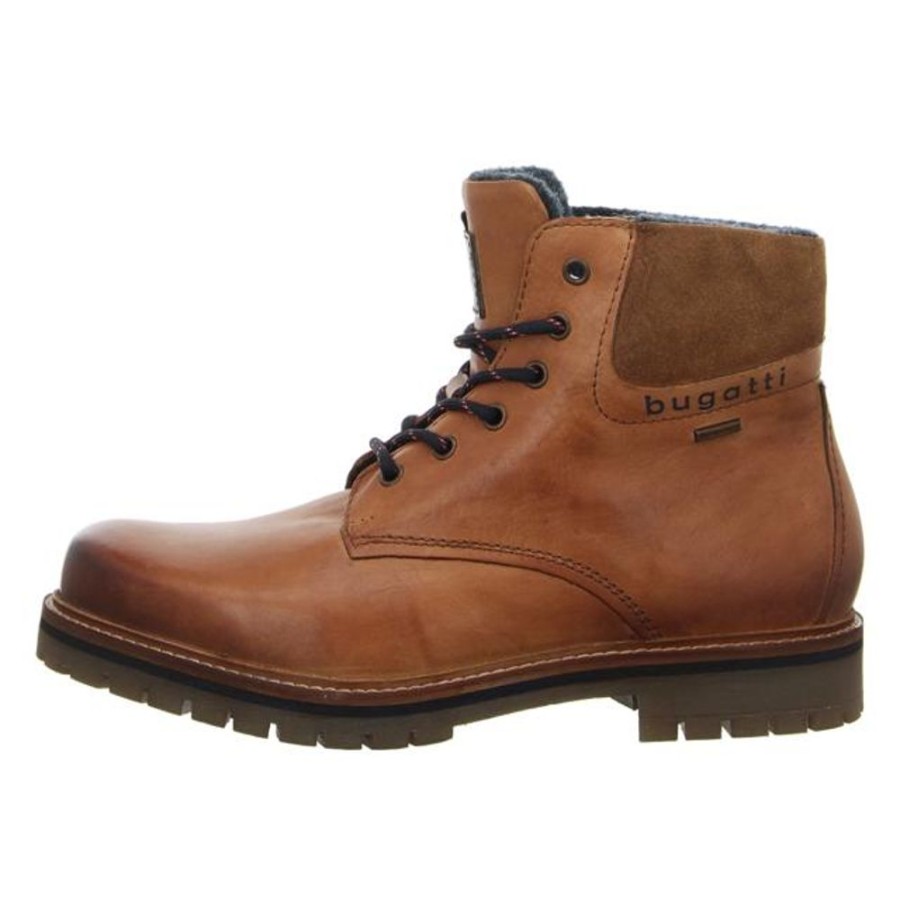 Herren Bugatti Stiefel | Bugatti - Stiefeletten - Terenzio - Cognac